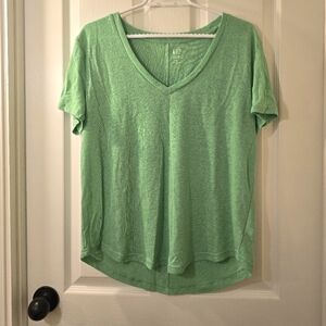 GAP Linen T-Shirt | Size Medium